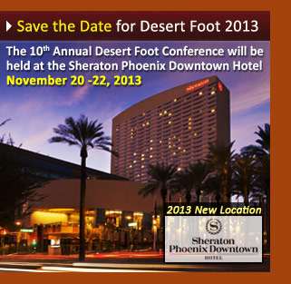  The Desert Foot Conference 2012