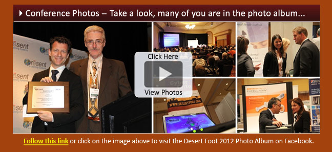  The Desert Foot Conference 2012