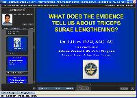 What Does the Evidence Tell Us About Triceps Surae Lengthening?